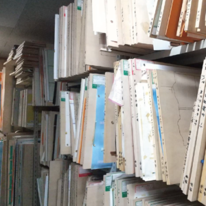 木型がたくさんある