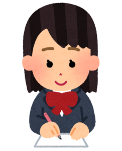 優等生っぽい女の子